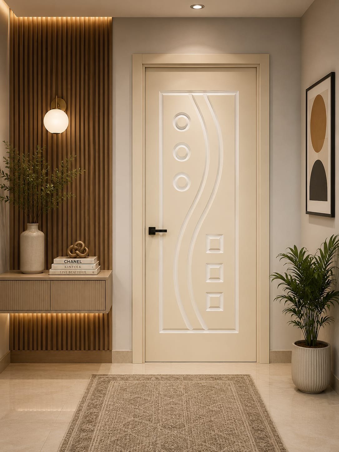 Circles & wave — Groove Doors by Om Industries